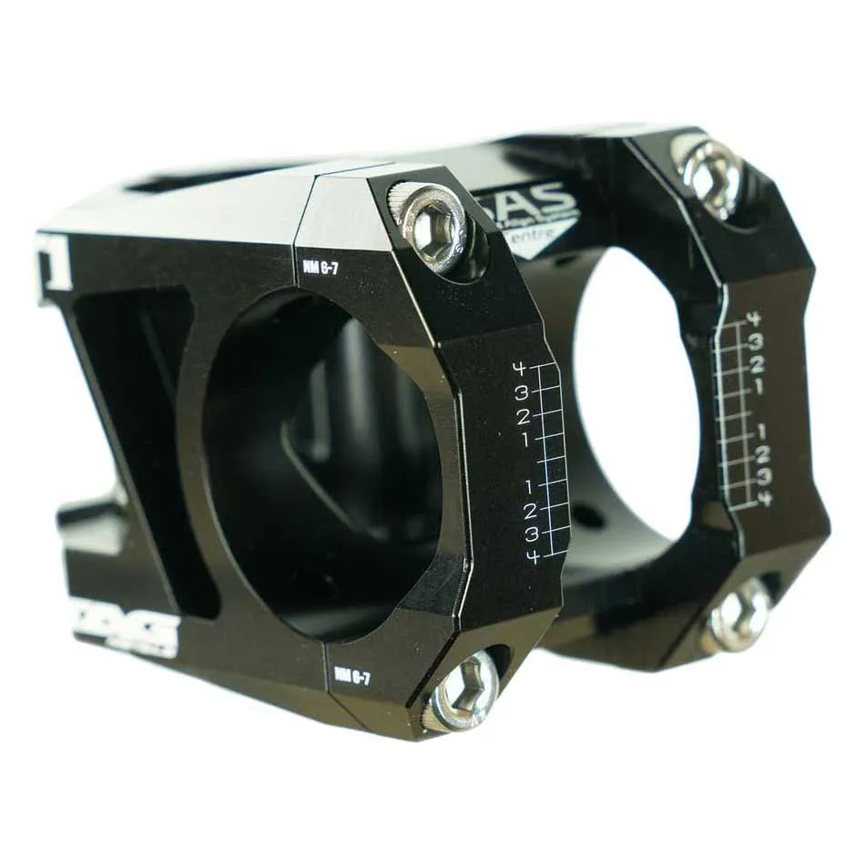 Tag Metals T1 T6 Clamp Dia 31.8 Mm Cykelstyrstam, Black, 45mm