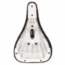 Tall Order Logo Cykelsadel, Black / white, 135mm