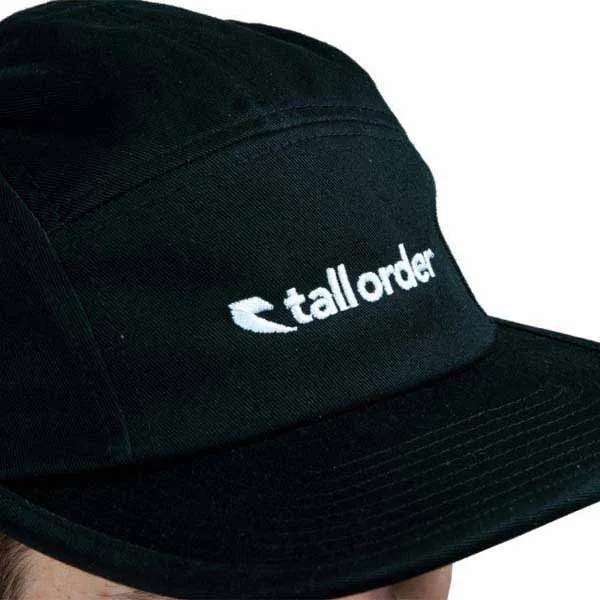 Tall Order Logo Keps, Black