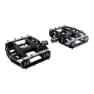 TATZE Mc Air Titanium Cykelpedaler, Black / silver, One Size
