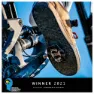TATZE Mc-fly Cykelpedaler, Black / silver, One Size