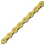TAYA Deca-101 Road/mtb Kedja, Ti gold, 116 Links, 10s