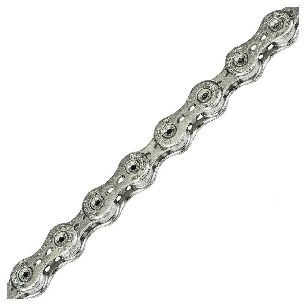 TAYA Deca-101 Ul Road Kedja, Silver / silver, 116 Links, 10s