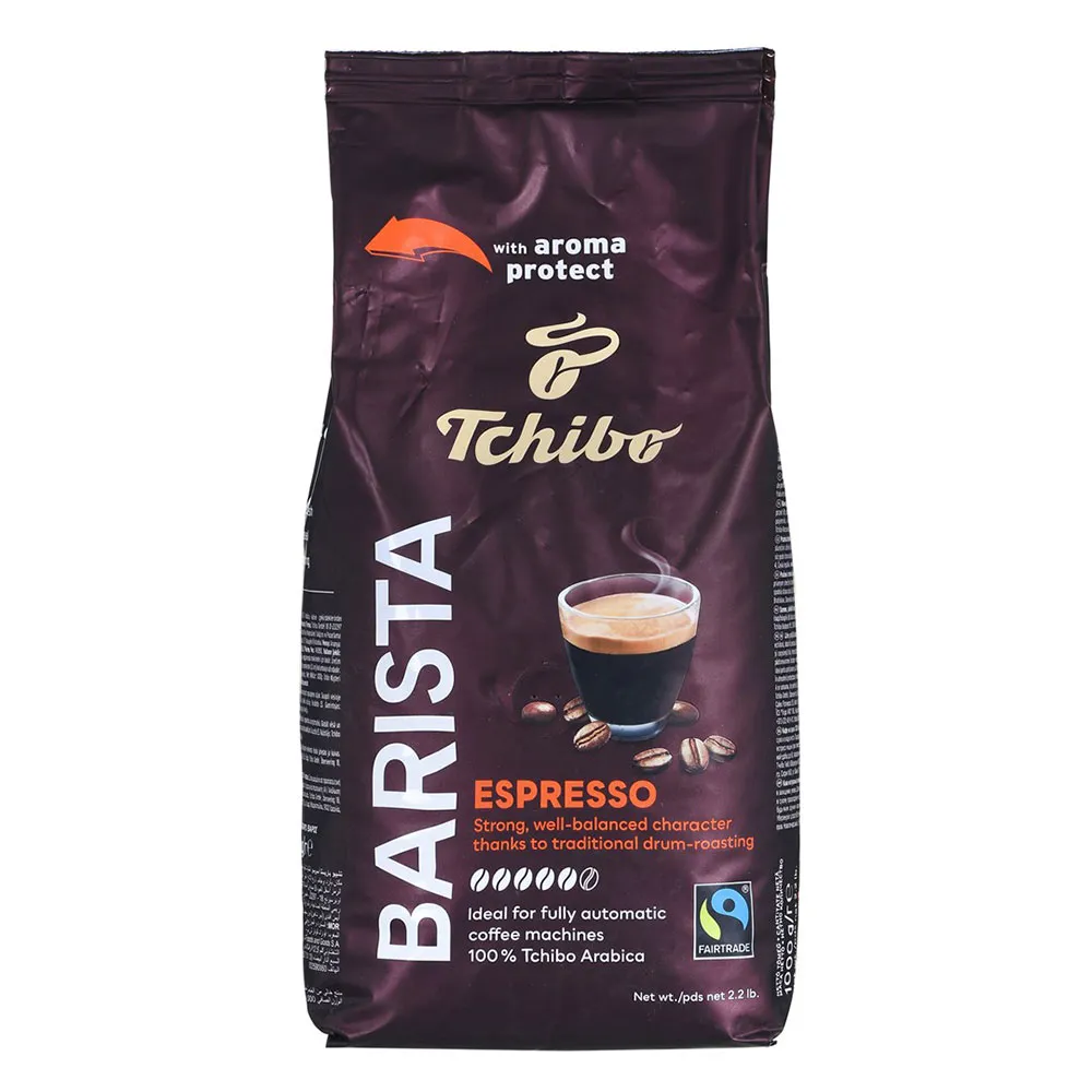 Tchibo Barista Espresso 1kg Kaffebönor, Brown, One Size