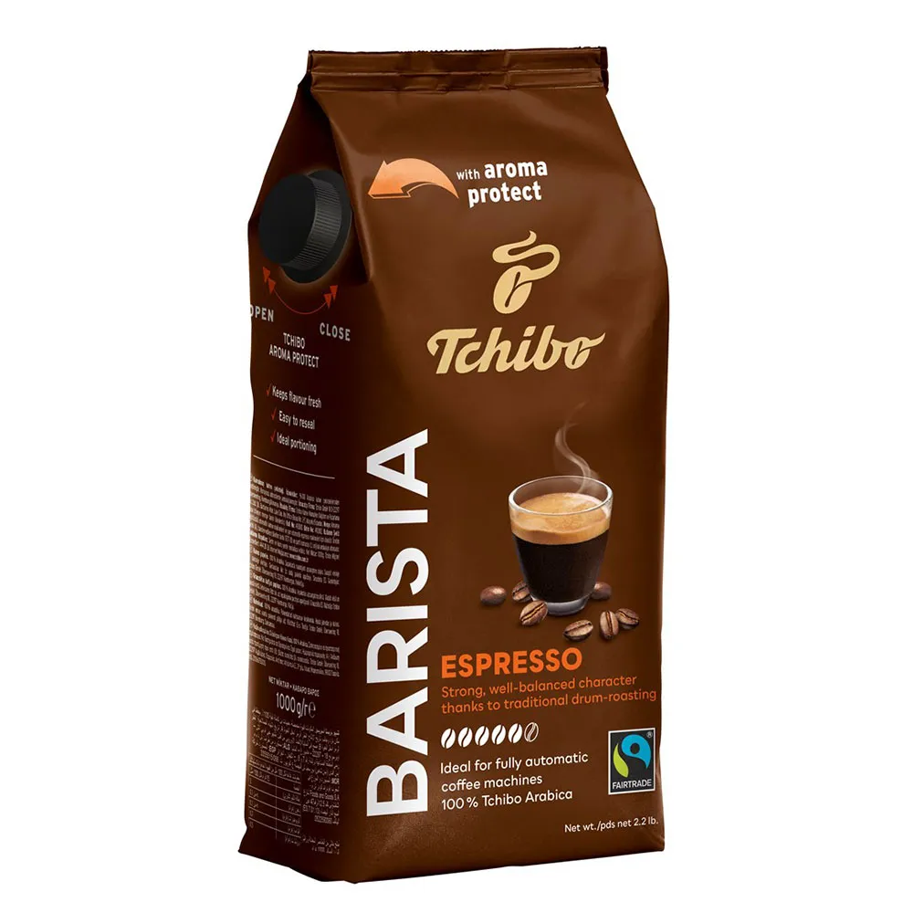 Tchibo Barista Espresso 1kg Kaffebönor, Brown, One Size