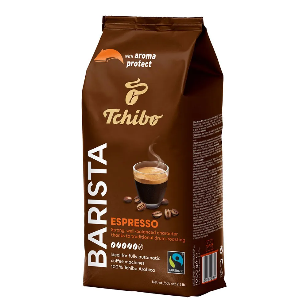 Tchibo Barista Espresso 1kg Kaffebönor, Brown, One Size
