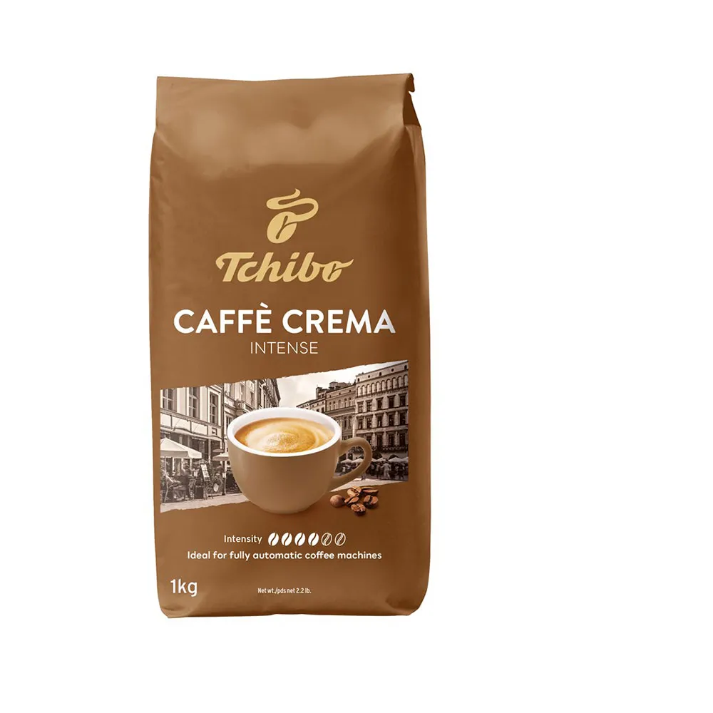 Tchibo Cafe Crema Intense Kaffebönor 1kg, Black, One Size