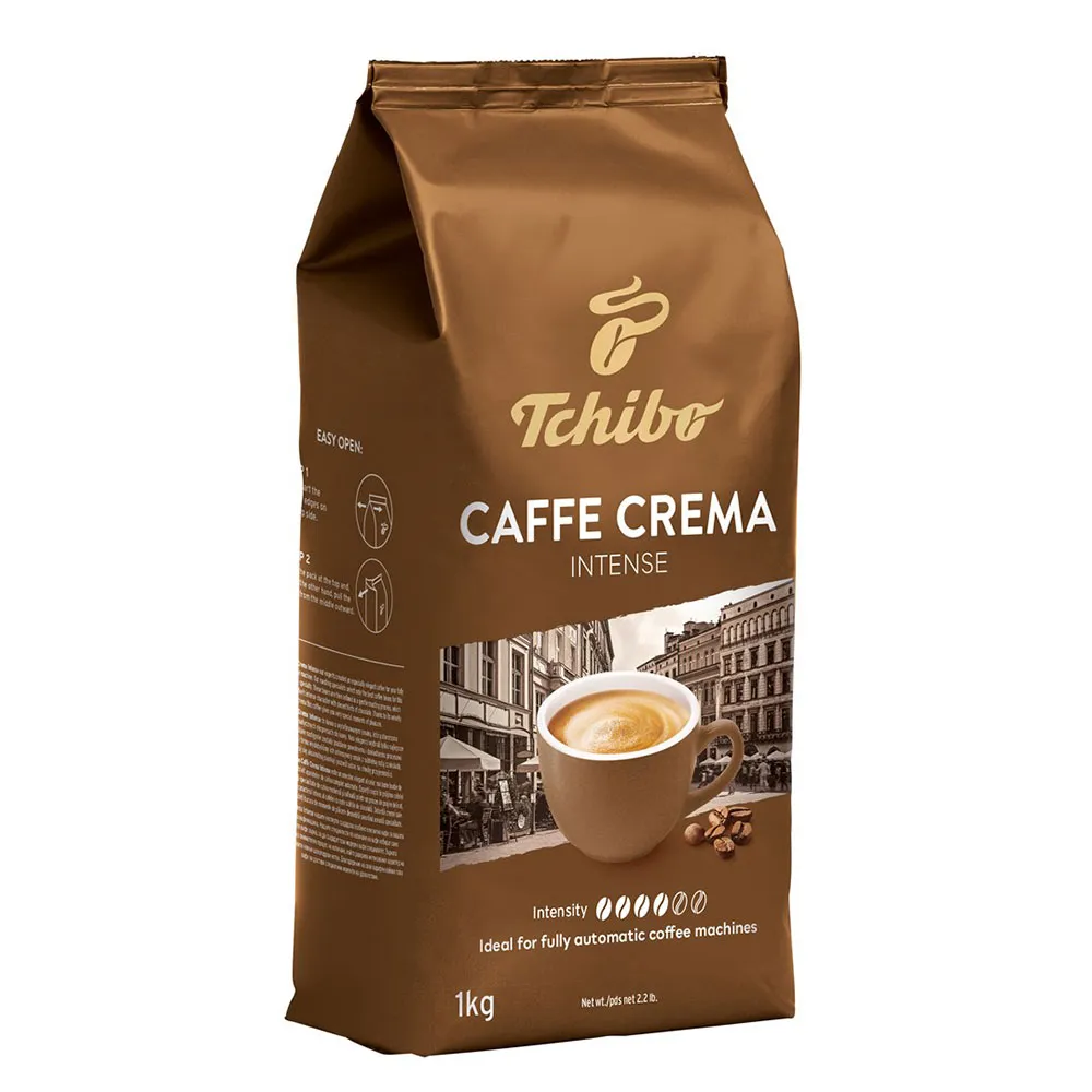 Tchibo Cafe Crema Intense Kaffebönor 1kg, Black, One Size