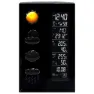 Technoline Ws 6650 Väderstation, Black, One Size, EU Plug 220V