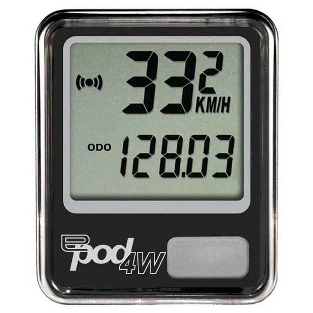 Techwell 4 Function Wireless Cykeldator, Black, One Size