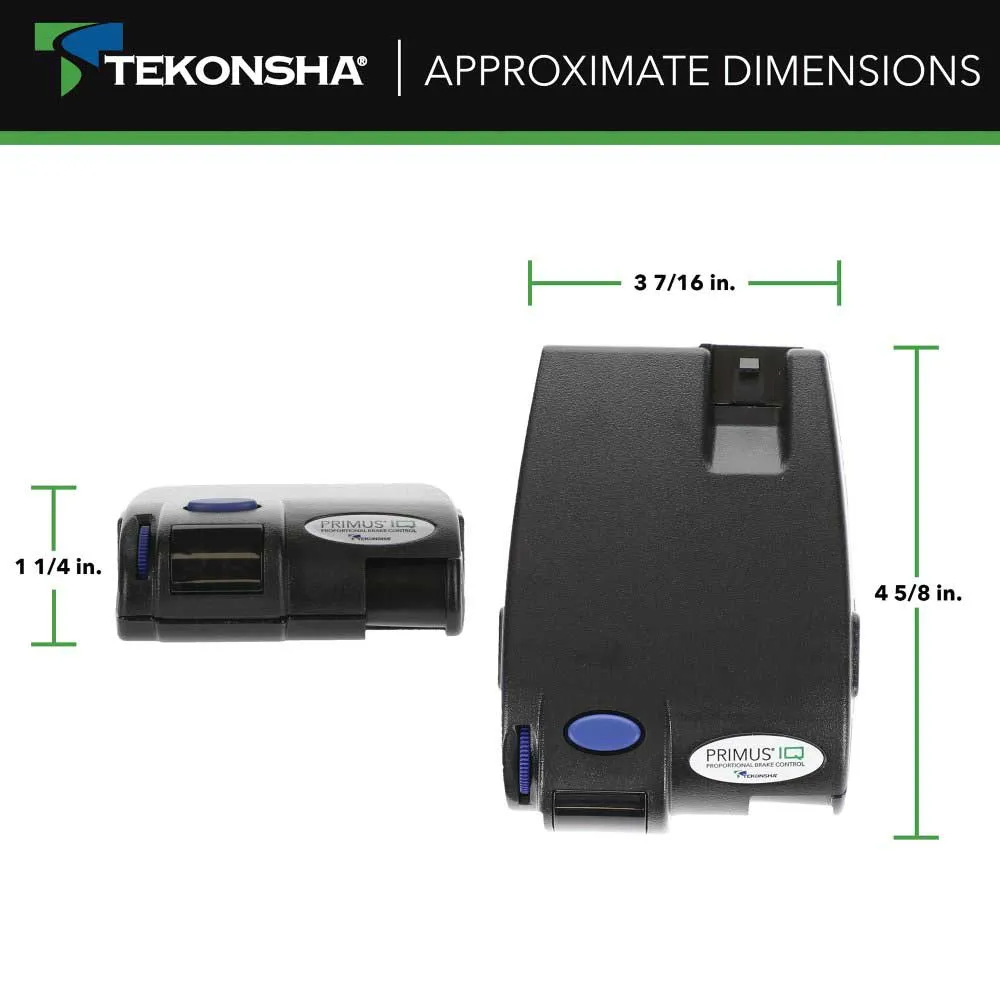 Tekonsha Primus Iq Släpvagnsbromskontroll, Black, One Size Tekonsha Primus Iq Släpvagnsbromskontroll, Black, One Size