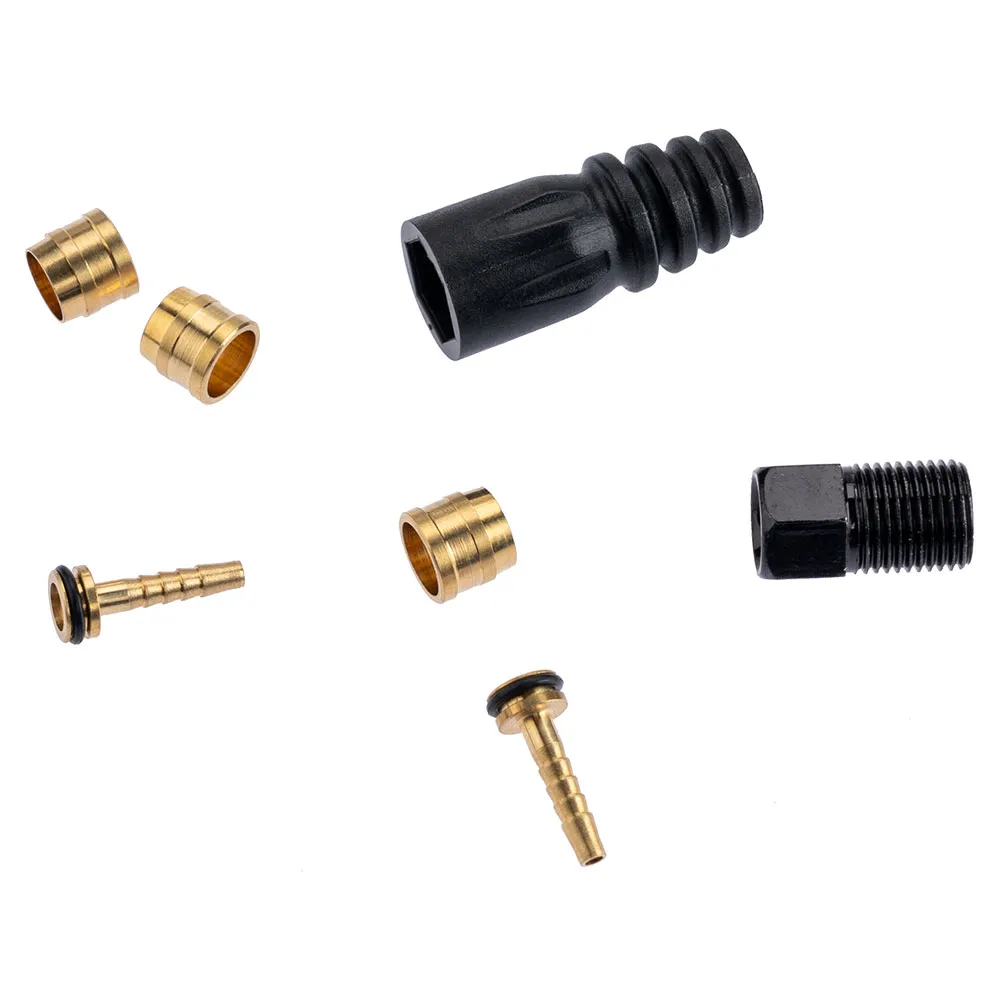 Tektro Dorado 4p Hd-m737 Hydraulic 4 Piston Bakbroms, Black, One Size