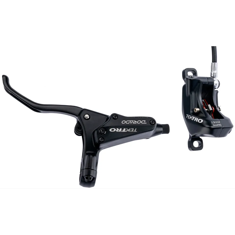 Tektro Dorado 4p Hd-m737 Hydraulic 4 Piston Frambroms, Black, One Size Tektro Dorado 4p Hd-m737 Hydraulic 4 Piston Frambroms, Black, One Size