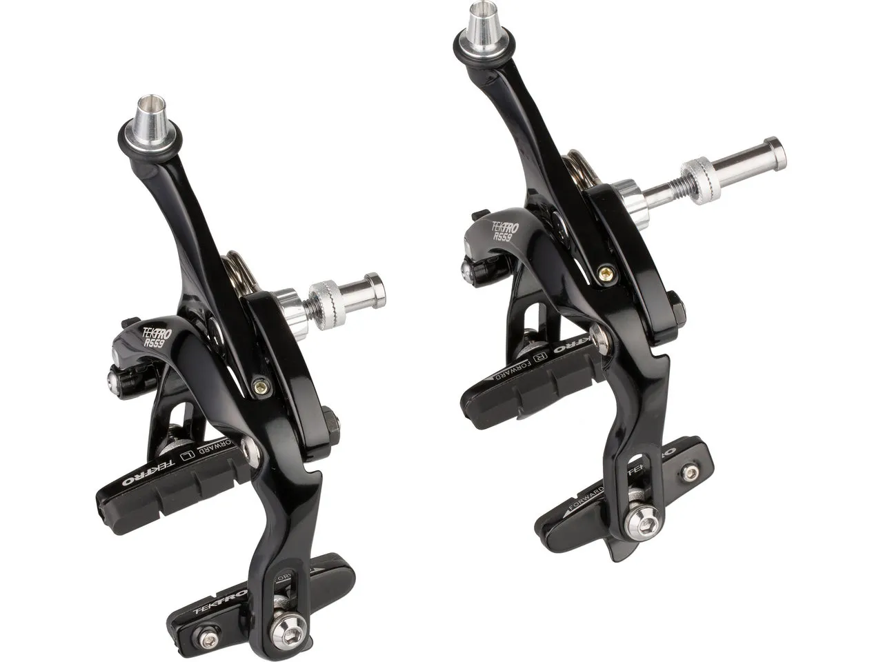 Tektro Felgenbremse R559 long (v+h) Set, Svart Tektro Felgenbremse R559 long (v+h) Set, Svart
