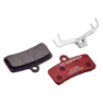 Tektro Q13rs Hd-e740/hd-e745 Harts Skivbromsbelägg 10 Enheter, Red / silver, One Size