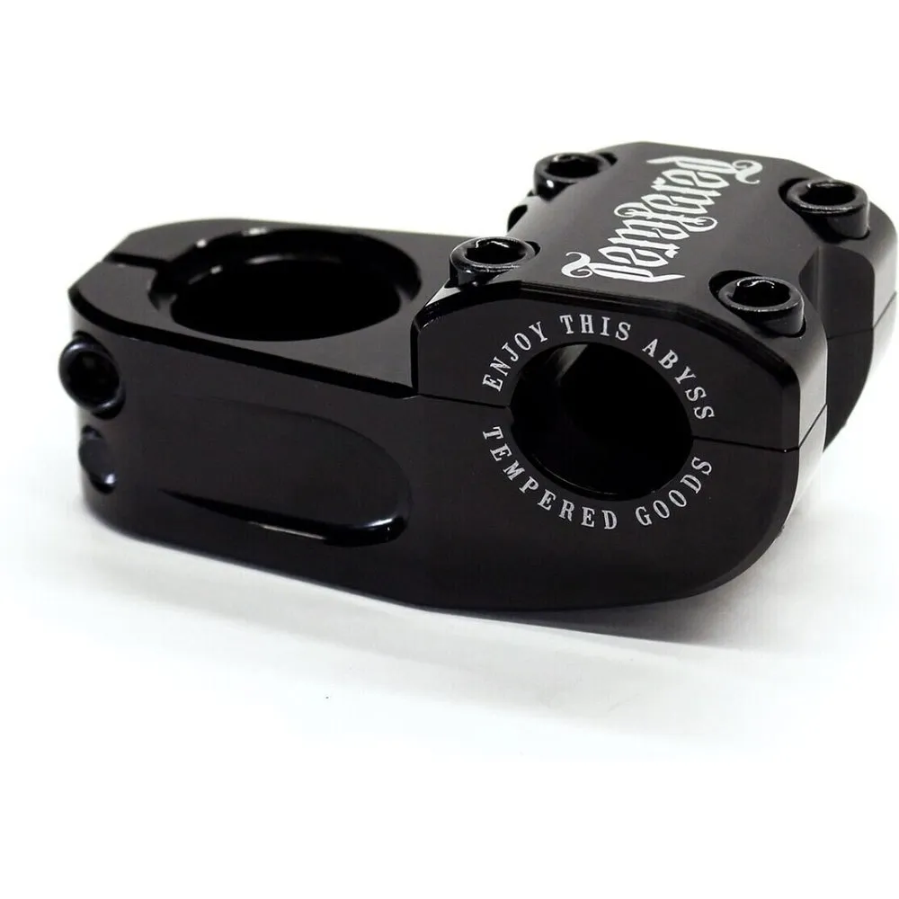 Tempered Abyss Hightop Cykelstyrstam, Black, 50mm