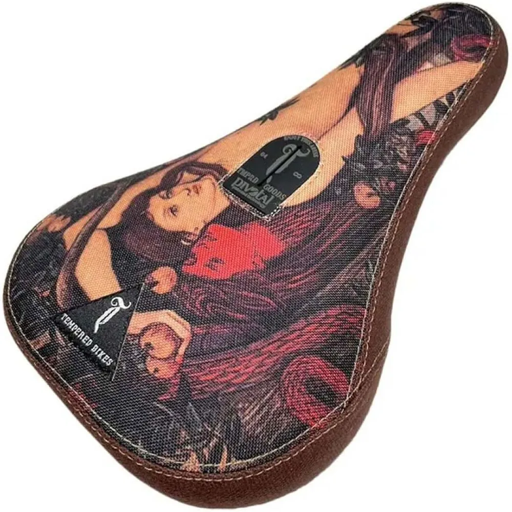 Tempered Garden Of Eden Cykelsadel, Multicolor, One Size