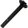 Tempered Railed Sadelstolpe, Black, 320mm