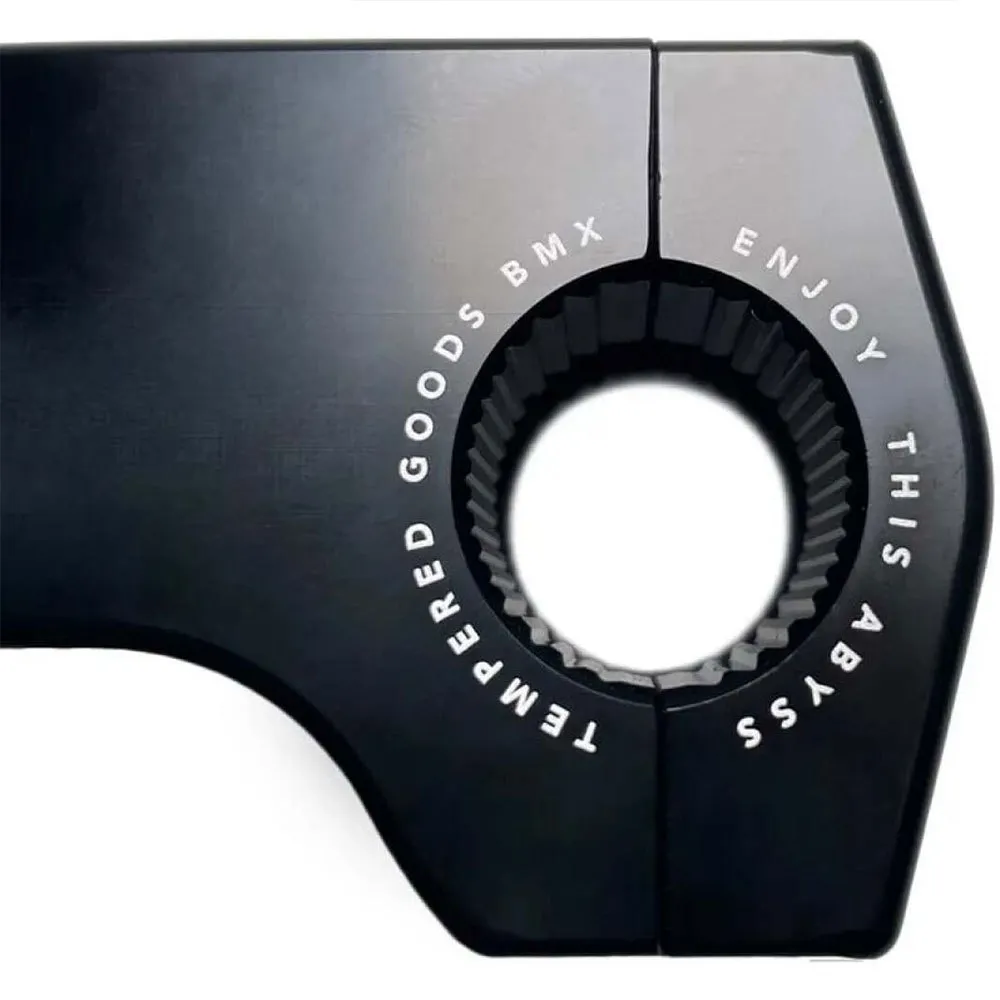 Tempered Wrath Front Load Cykelstyrstam, Black, 51mm