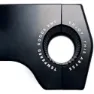 Tempered Wrath Front Load Cykelstyrstam, Black, 51mm