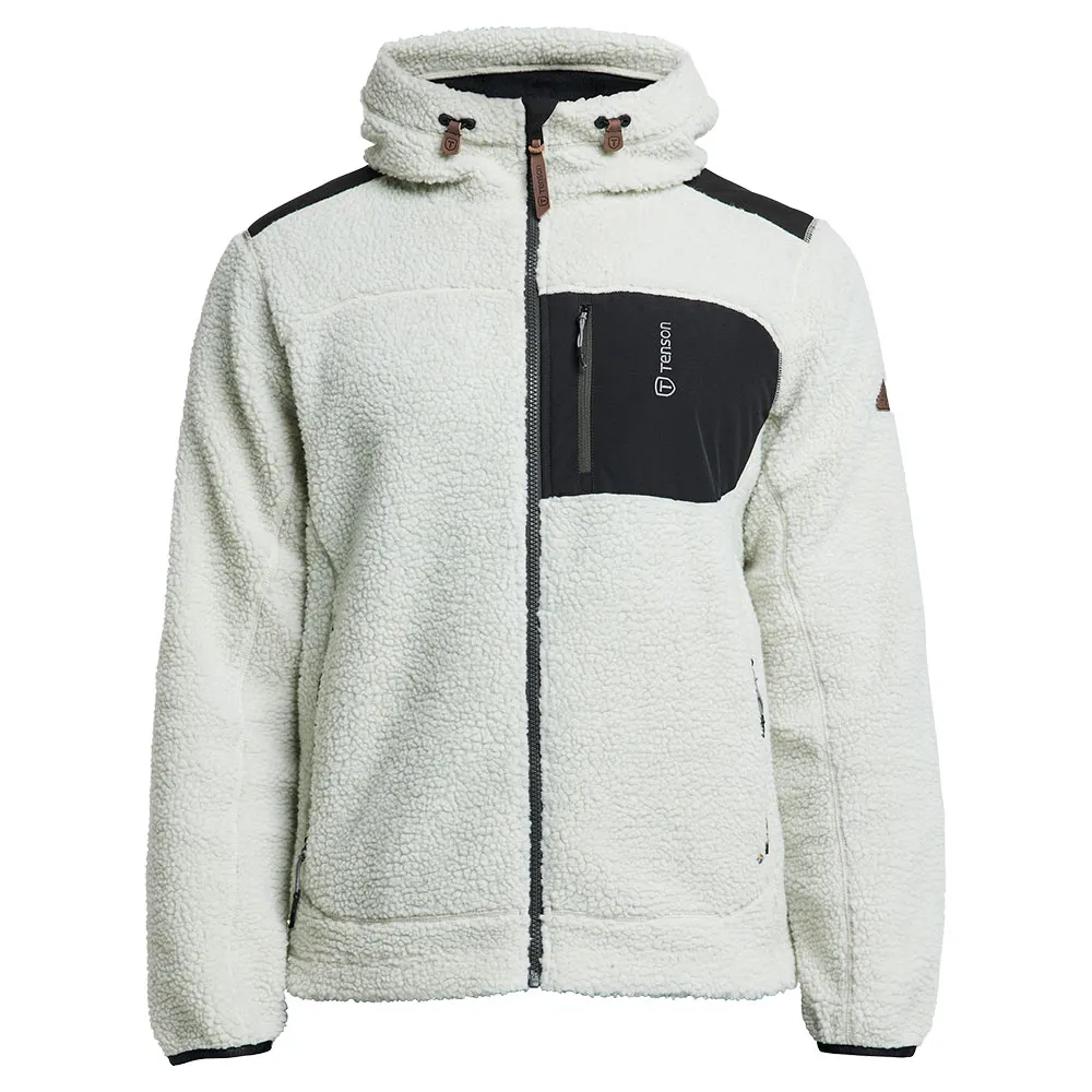 Tenson Himalaya Teddy Fleecejacka Med Dragkedja, Light grey