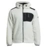 Tenson Himalaya Teddy Fleecejacka Med Dragkedja, Light grey