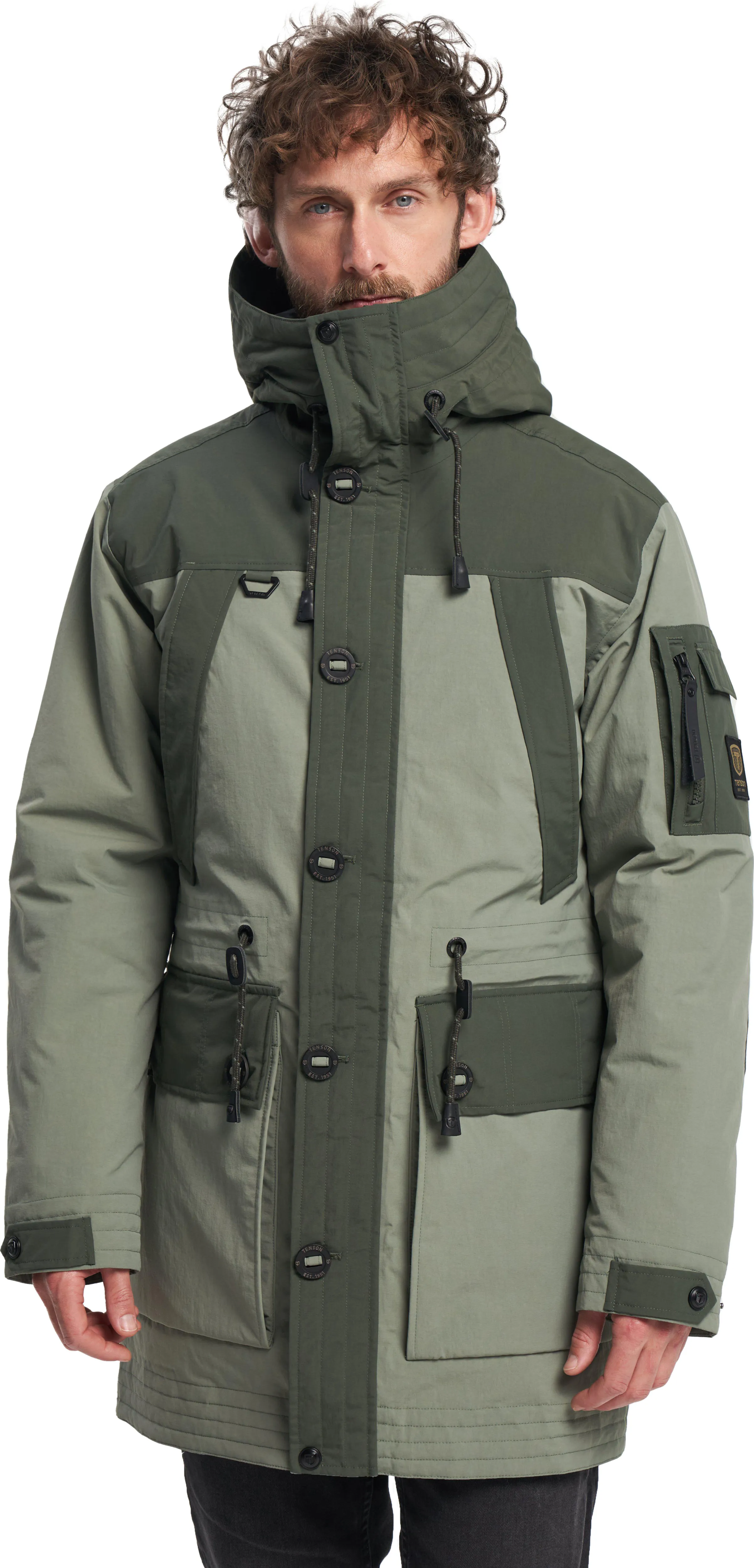 Tenson Men's Himalaya Ltd Jacket, Grey green Tenson Men's Himalaya Ltd Jacket, Grey green