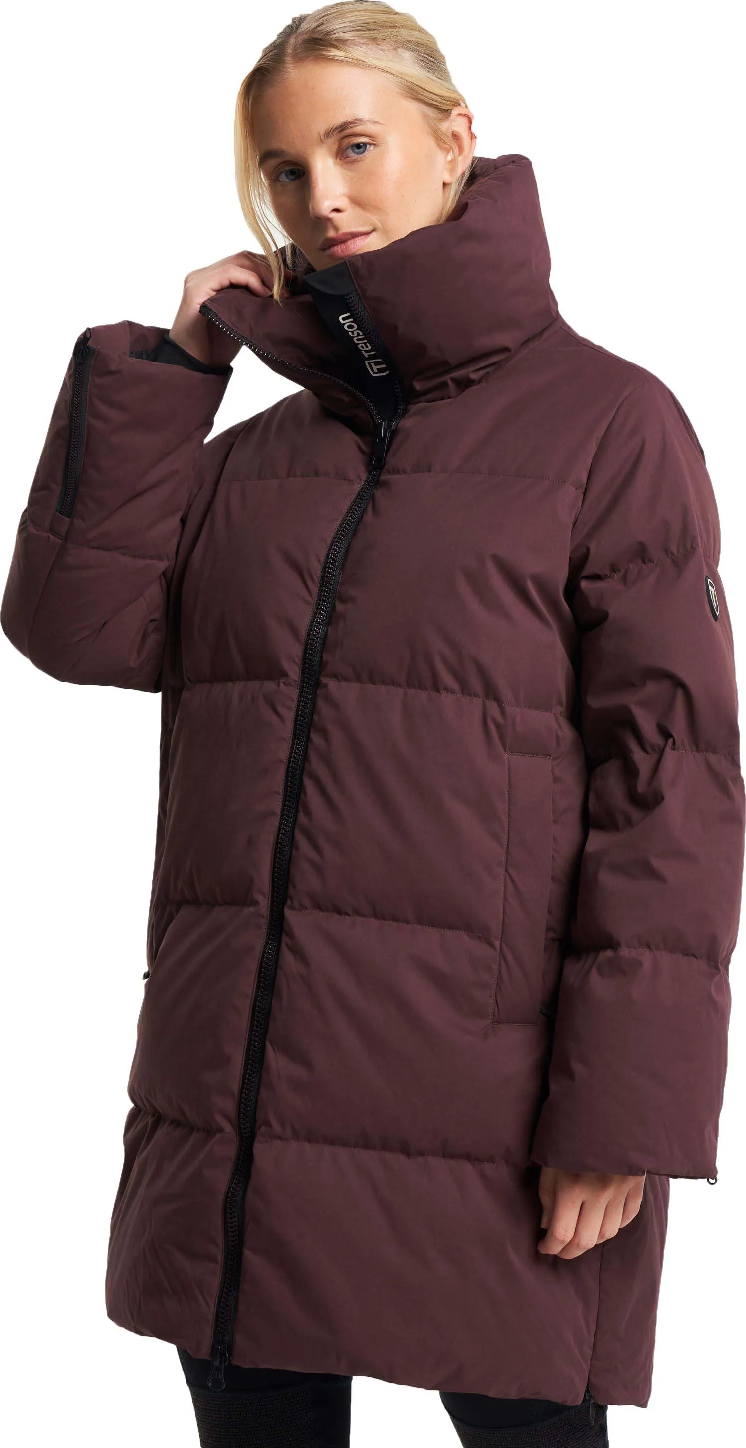 Tenson Women's Shanna Down Jacket, Aubergine Tenson Women's Shanna Down Jacket, Aubergine