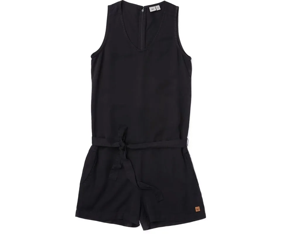 tentree Langford Romper Women, Meteorite black tentree Langford Romper Women, Meteorite black