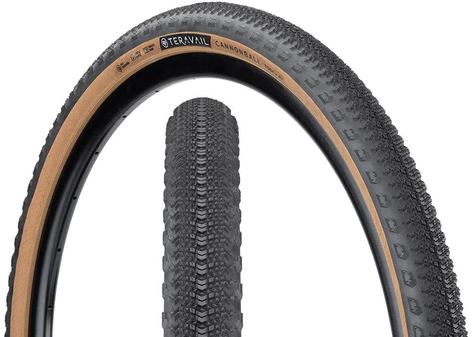 Teravail Cannonball Gravel Tyre Light & Supple Teravail Cannonball Gravel Tyre Light & Supple