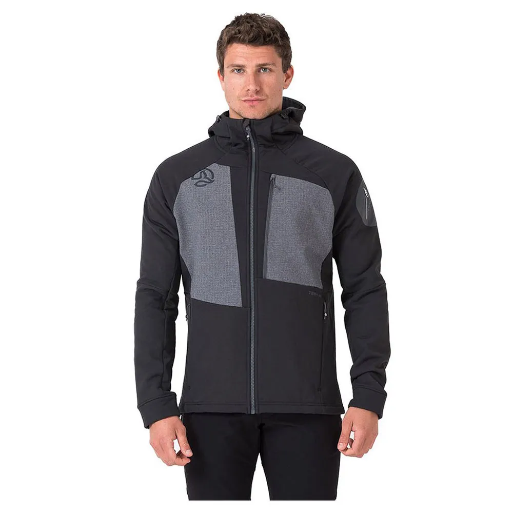 Ternua Lekko Hard 2.0 Softshelljacka, Black / whales grey