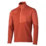 Ternua Teslin Fleece Med Halv Dragkedja, Deep ginger