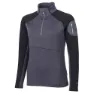 Ternua Tokmera Fleece Med Halv Dragkedja, Whales grey