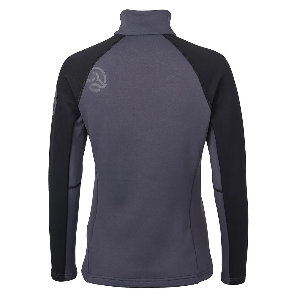 Ternua Tokmera Fleece Med Halv Dragkedja, Whales grey