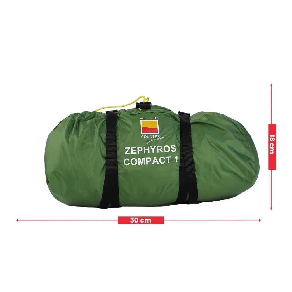 Terra Nova Zephyros Compact 1 Tält, Green, 1 Plats Terra Nova Zephyros Compact 1 Tält, Green, 1 Plats