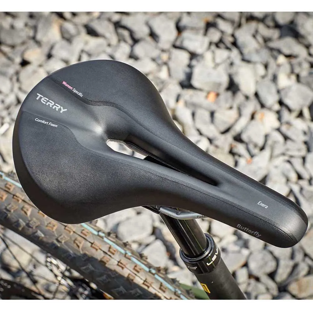 Terry Butterfly Exera Cykelsadel, Black, 158mm