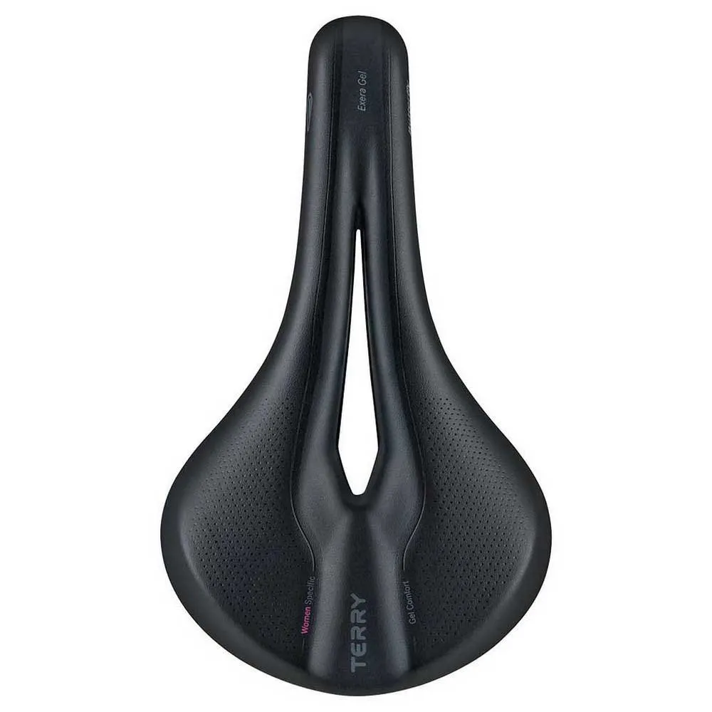 Terry Butterfly Exera Gel Cykelsadel, Black, 158mm