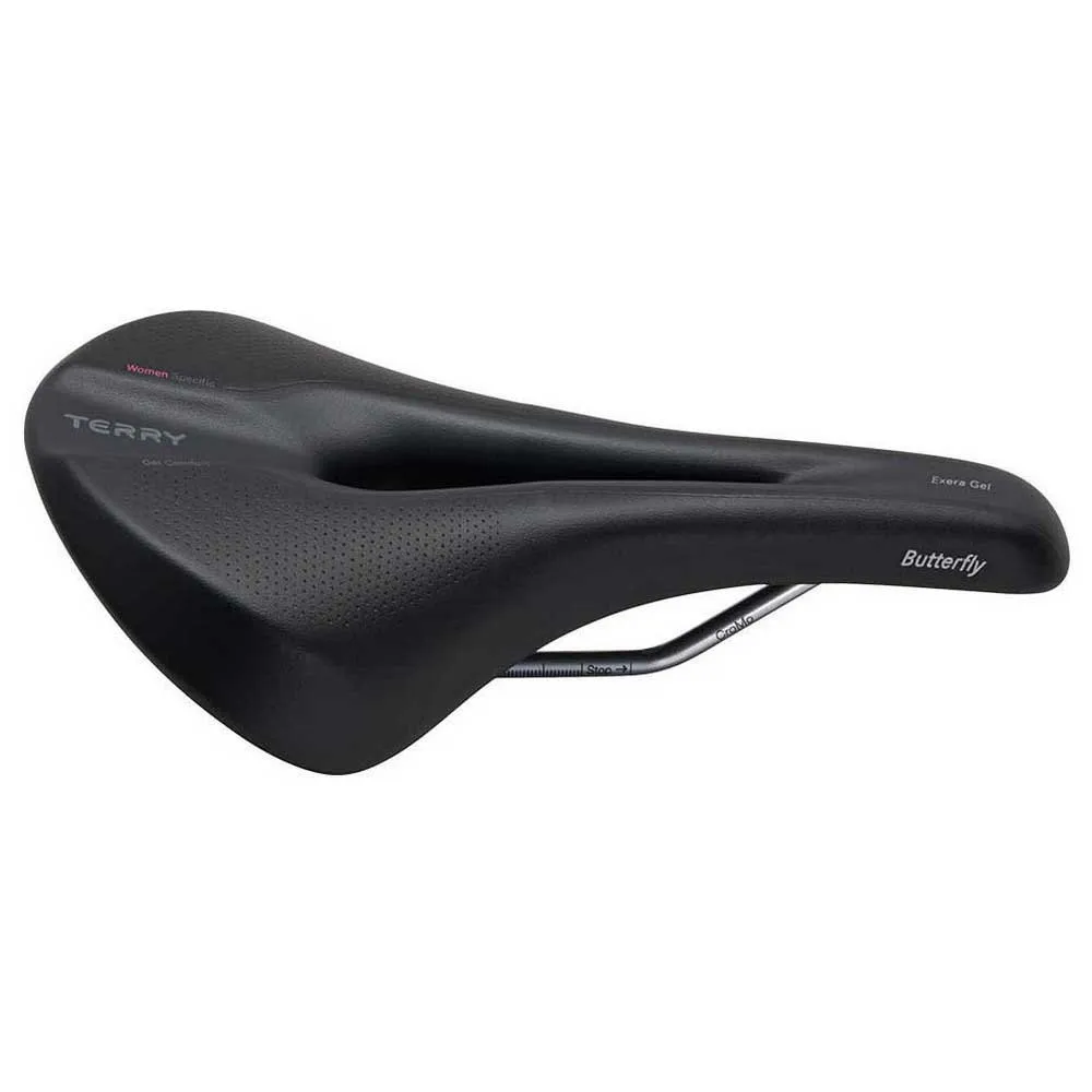 Terry Butterfly Exera Gel Cykelsadel, Black, 158mm