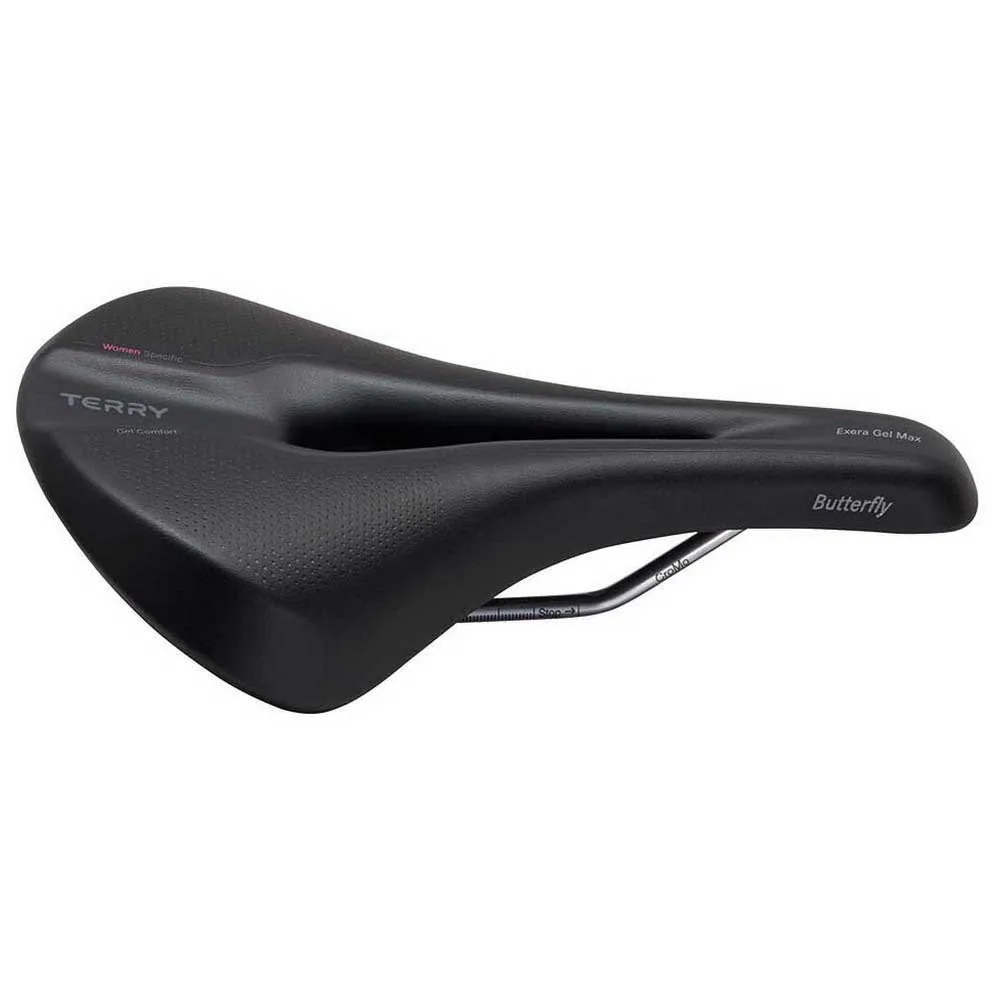 Terry Butterfly Exera Gel Max Cykelsadel, Black, 169mm