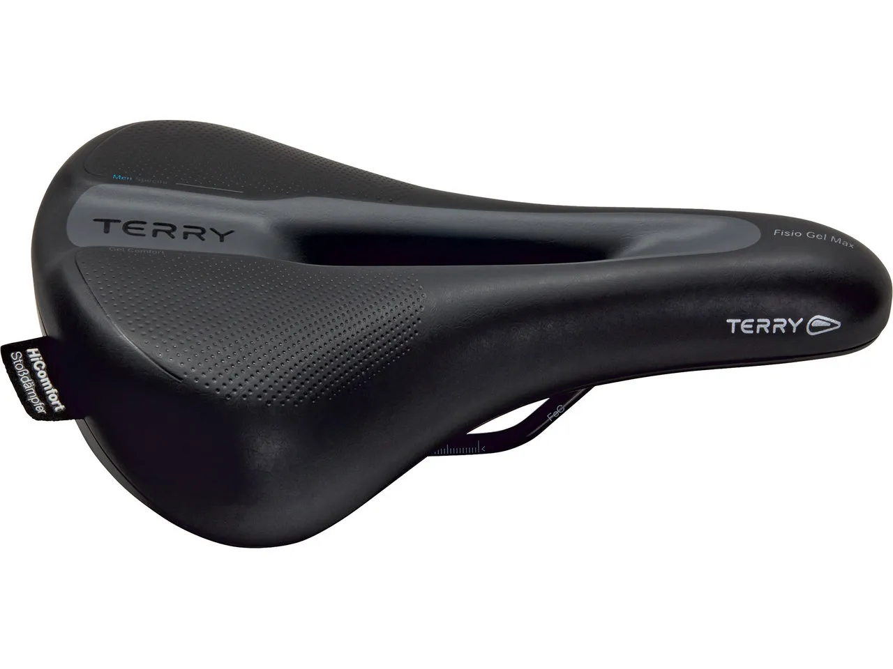 Terry Fisio Flex Gel Max Men Sattel, Black, 150mm