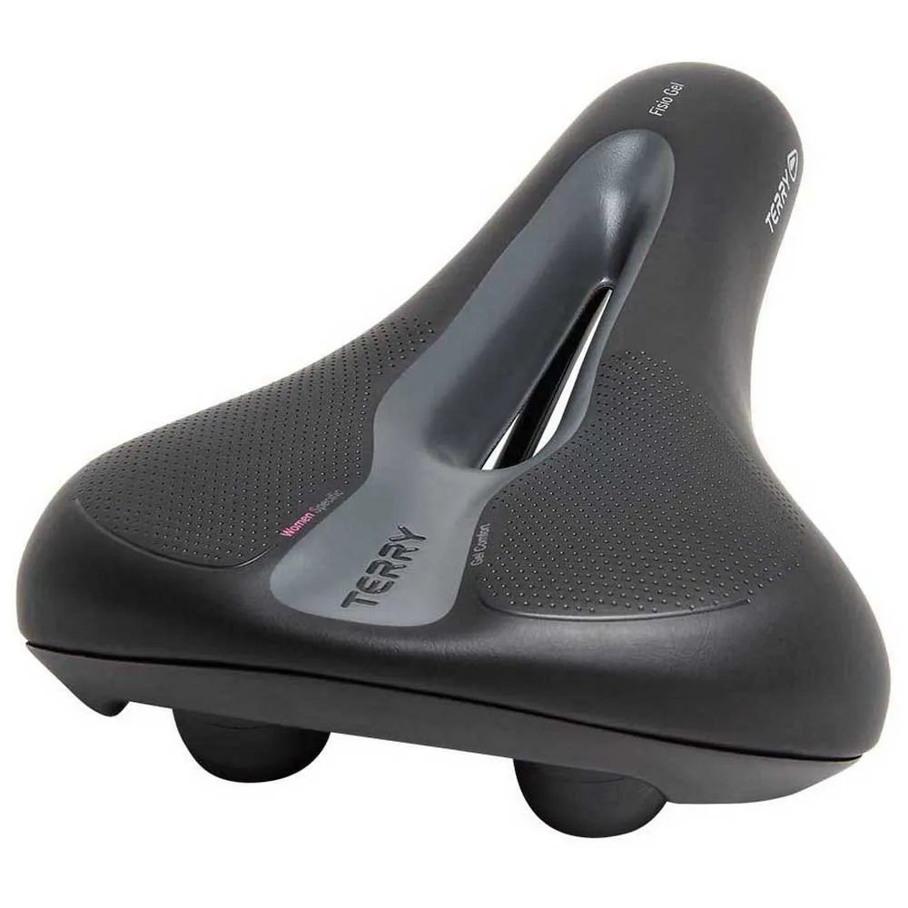 Terry Gel Cykelsadel, Black, 173mm