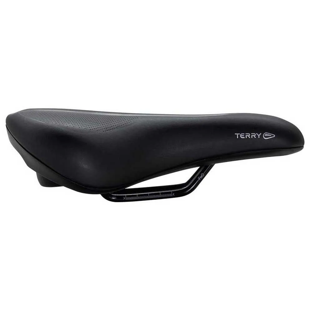 Terry Gel Cykelsadel, Black, 173mm
