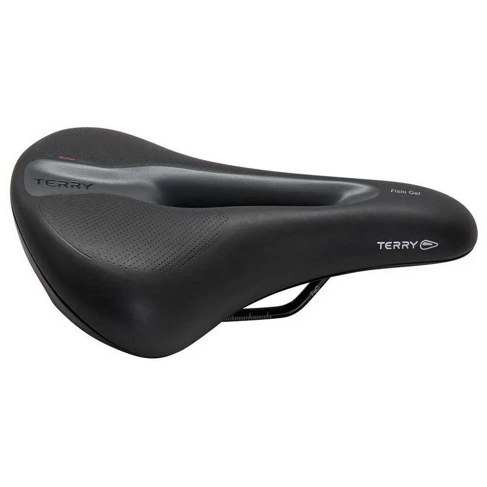 Terry Gel Cykelsadel, Black, 173mm
