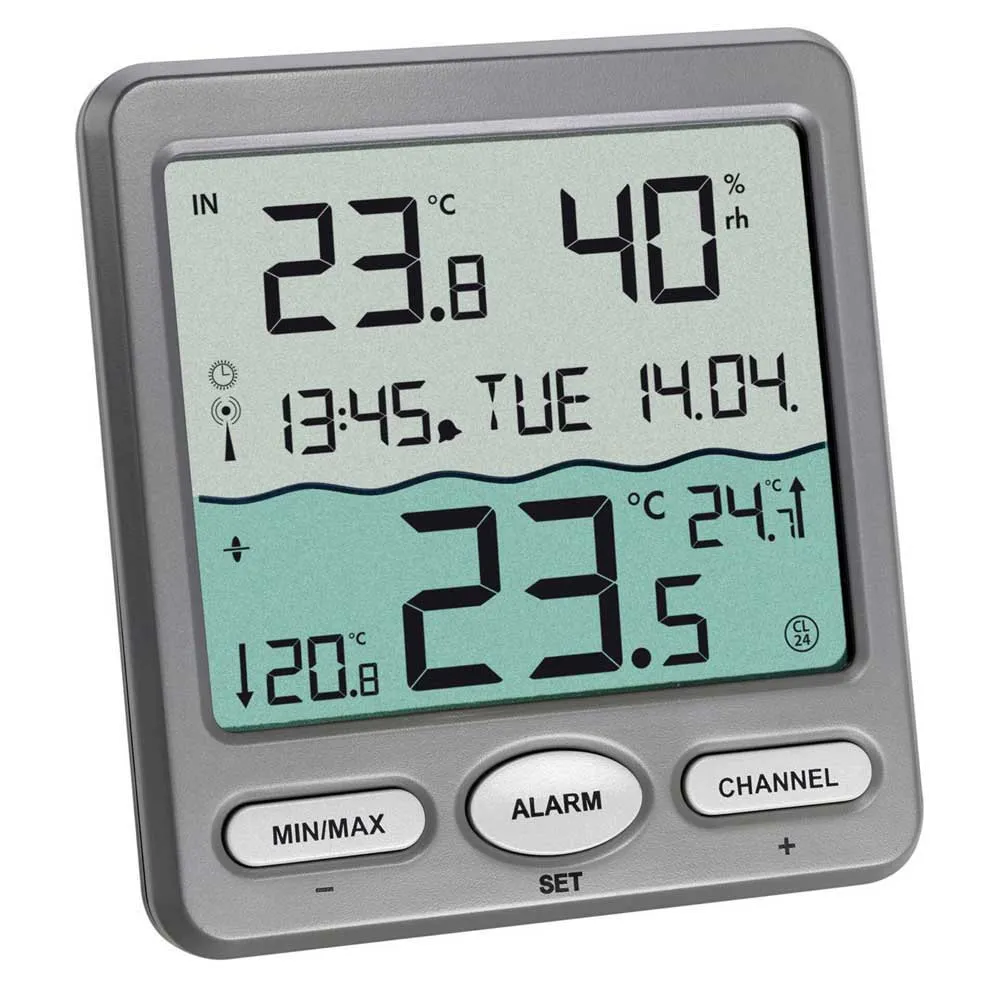 Tfa Dostmann 30.3056.10 Venice Pooltermometer unisex, White, One Size Tfa Dostmann 30.3056.10 Venice Pooltermometer unisex, White, One Size