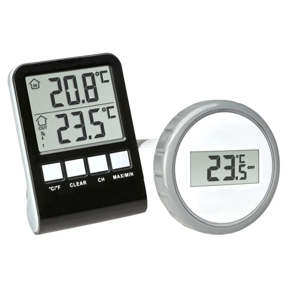 Tfa Dostmann 30.3067.10 Palma Väderstation, Silver, One Size, EU Plug 220V