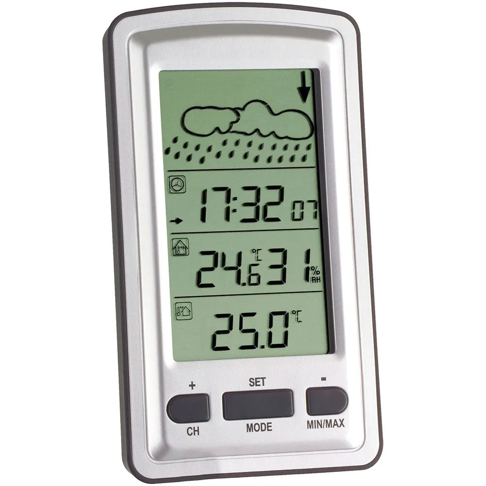 Tfa Dostmann 35.1079 Axis Väderstation, Grey, One Size, EU Plug 220V