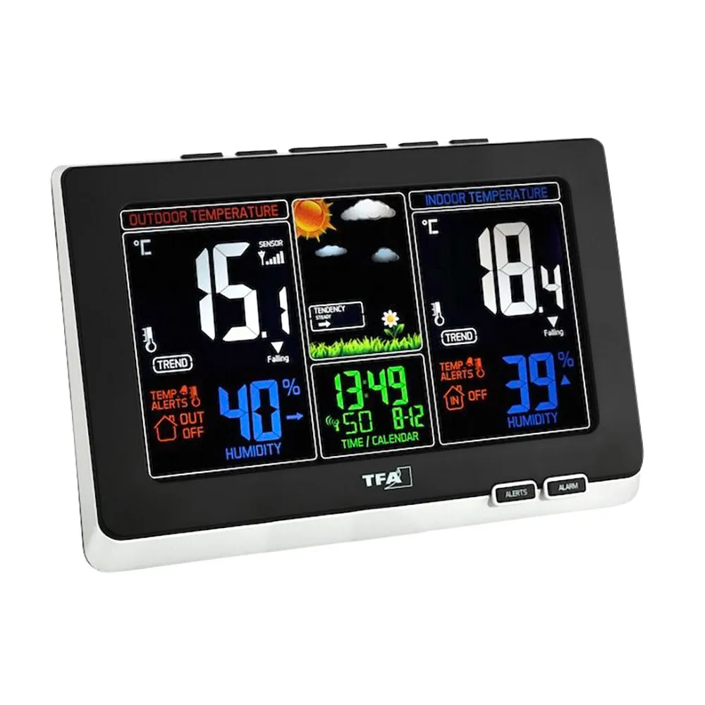 Tfa Dostmann 35.1129.01 Spring Väderstation, One size, EU Plug 220V Tfa Dostmann 35.1129.01 Spring Väderstation, One size, EU Plug 220V