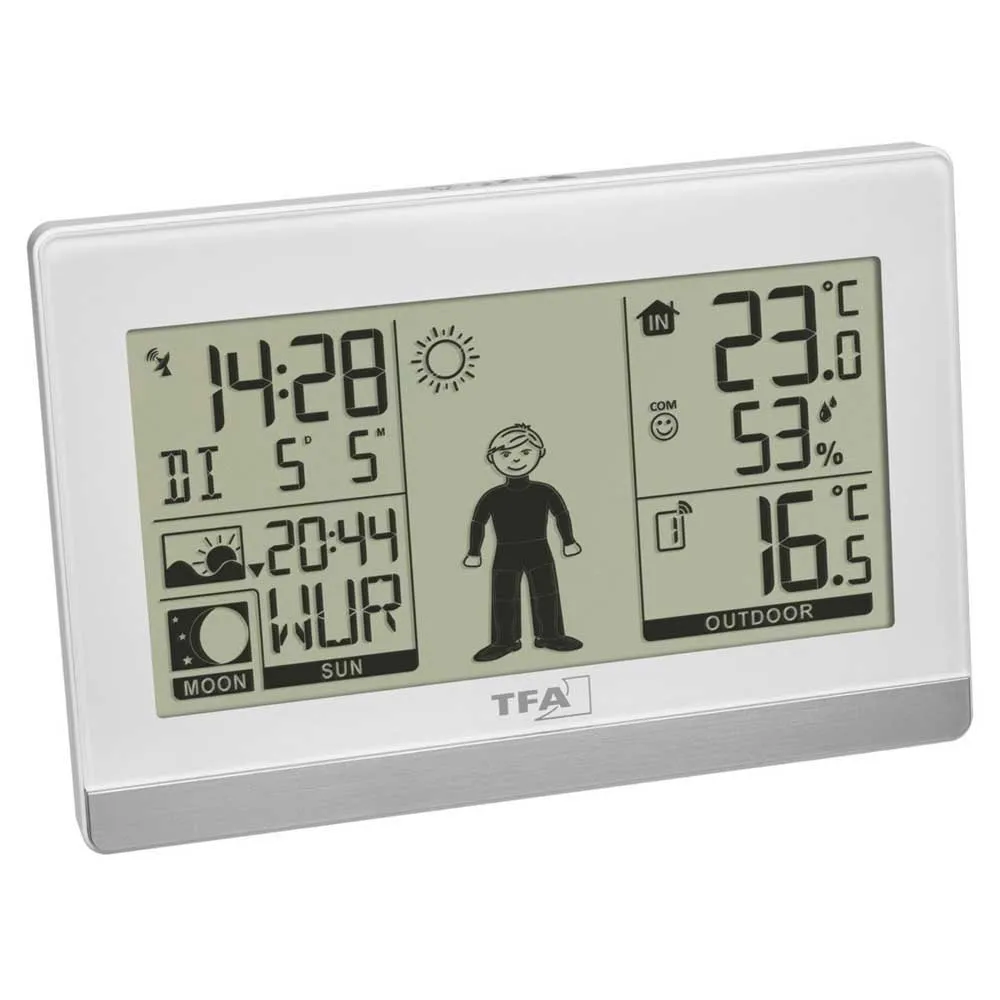 Tfa Dostmann Tfa 35.1159.02 Väderstation, Grey, One Size