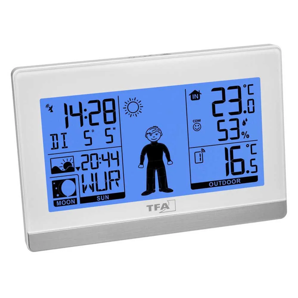Tfa Dostmann Tfa 35.1159.02 Väderstation, Grey, One Size