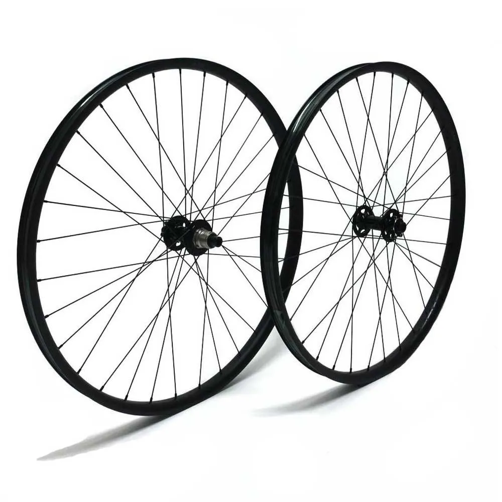 tfhpc E30 Boost Tubeless Disc 29´´ Mtb-hjulset, Black, 15 x 100 / 12 x 148mm